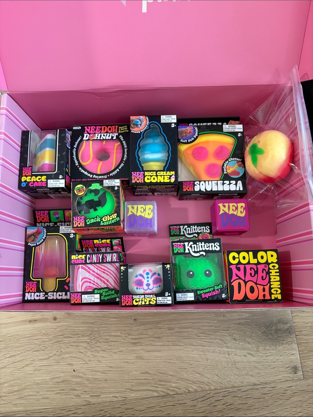 Huge Needoh Bulk set. Cake,Squishmas, Needohween,Nicecream, Nicesicle,Skullcat